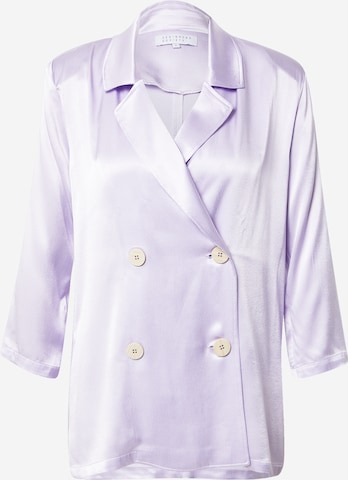 Designers Society - Blazer 'AFRICO' em roxo: frente