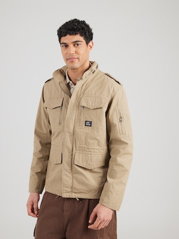 žalia Vintage Industries Demisezoninė striukė 'Cranford': priekis