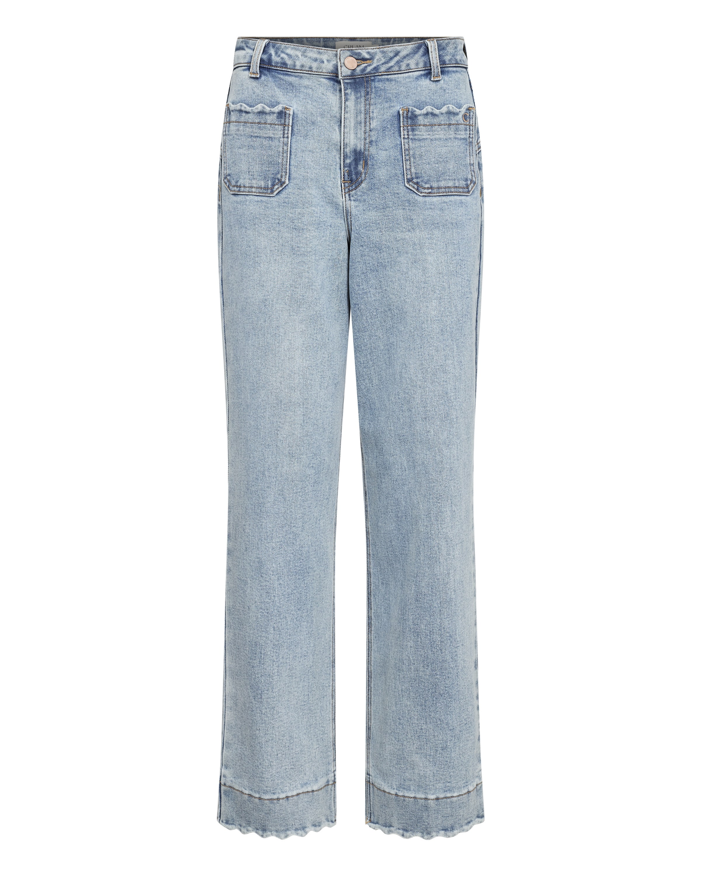 Cream Regular Jeans 'CRGiselle Ankl' in Blue: front