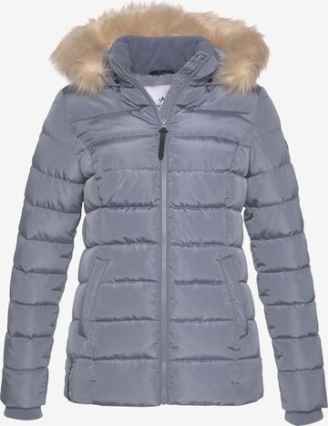 ALPENBLITZ Winter Jacket in Blue: front