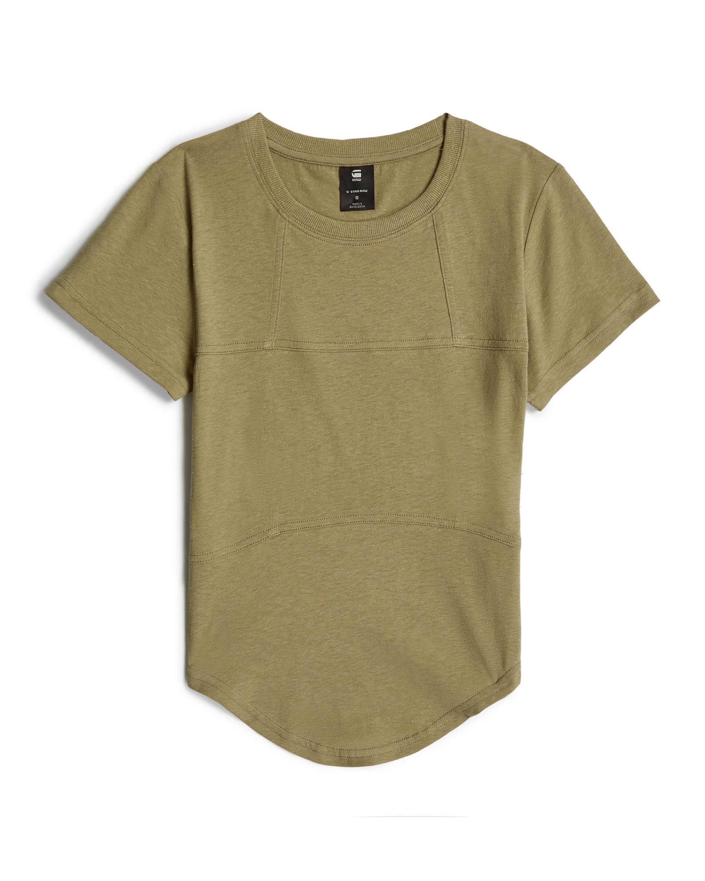 G-STAR Topshirt 'Corset' in Grün: Vorderseite