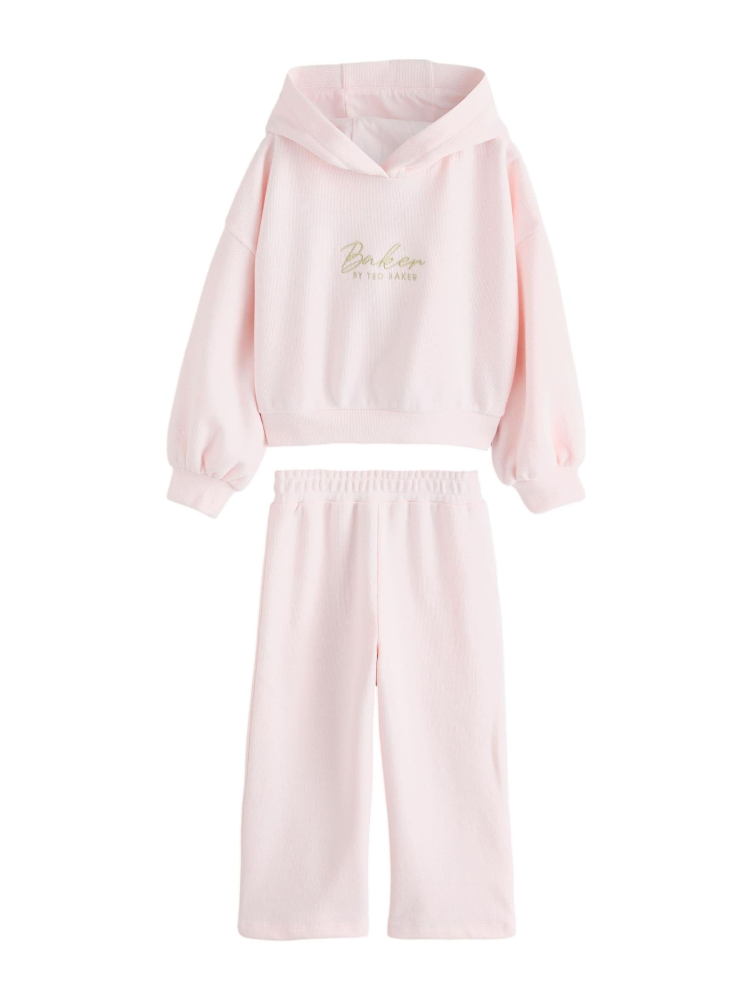 Tuta da jogging di Baker by Ted Baker in rosa: frontale