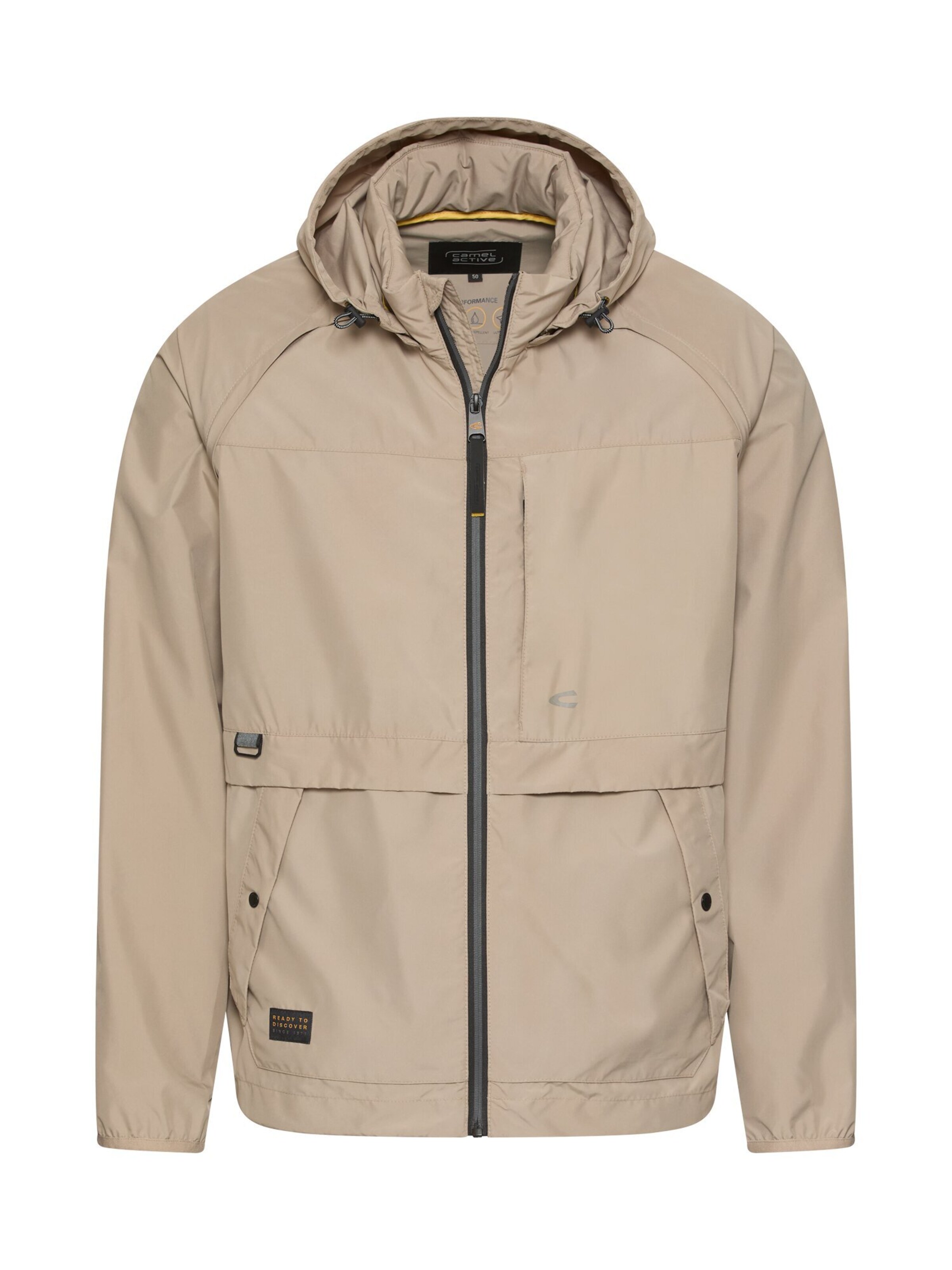 CAMEL ACTIVE Performance Jacket in Beige: front