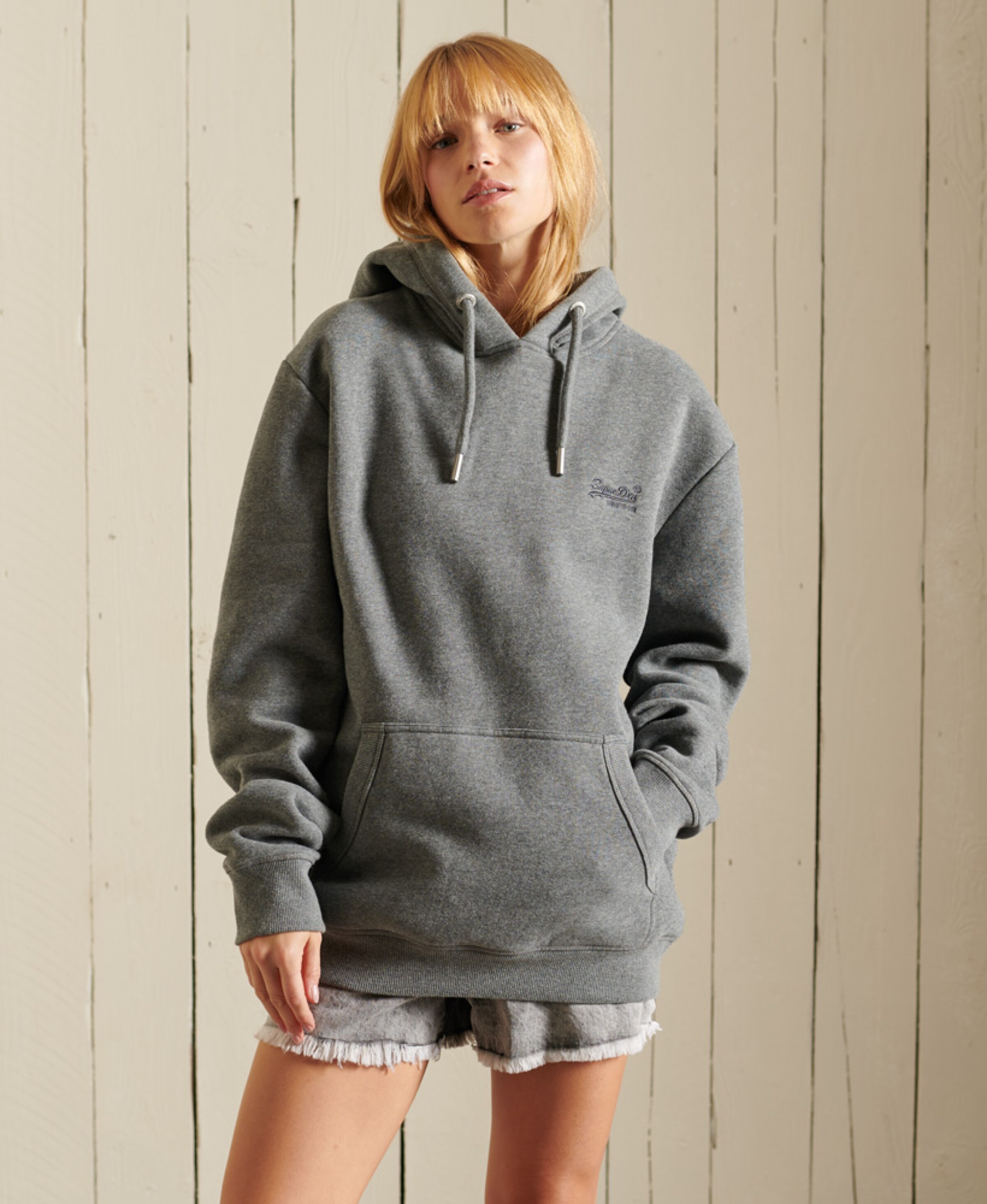 Frauen Sweat Superdry Sweatshirt in Grau - XV51428 Frauen Sweat Superdry Sweatshirt in Grau - XV51428