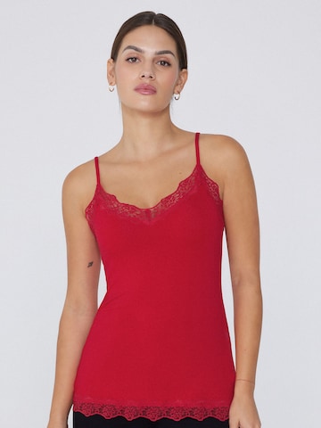 Tezenis Top in Red: front