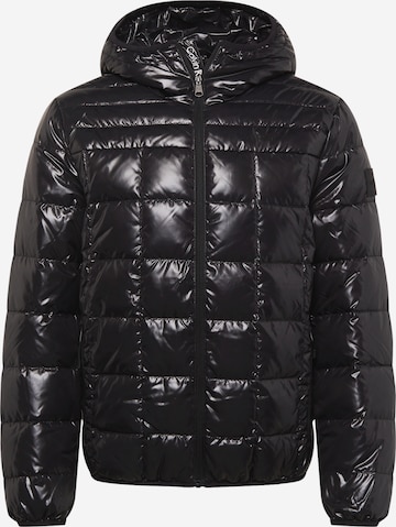 Giacca invernale di Calvin Klein in nero: frontale