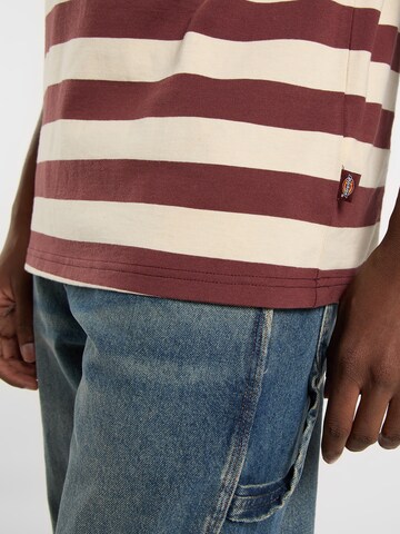 DICKIES Tričko 'Rivergrove' - Červená
