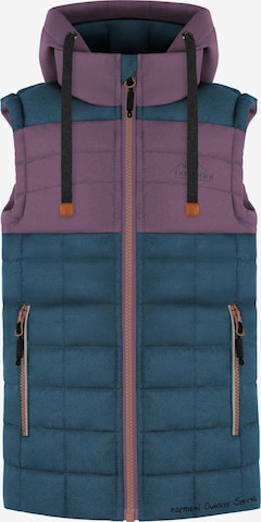 normani Vest 'Larvik' in Purple: front
