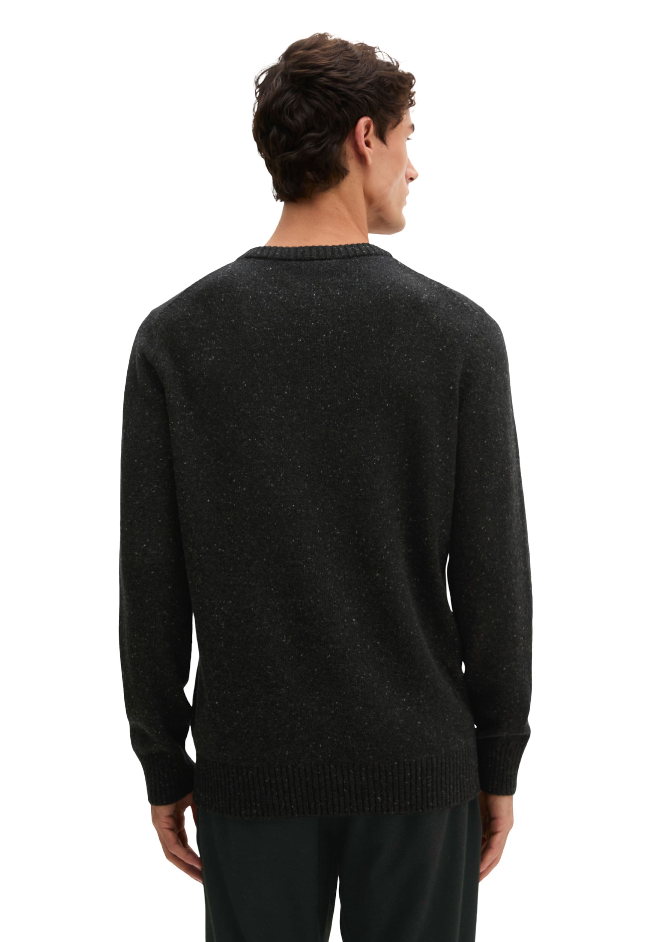 Marc O'Polo Pullover in Schwarz: Rückseite