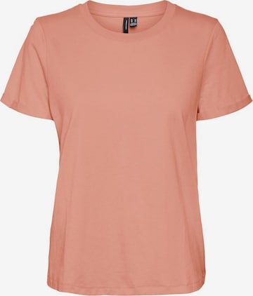 oranžinė VERO MODA Marškinėliai: priekis