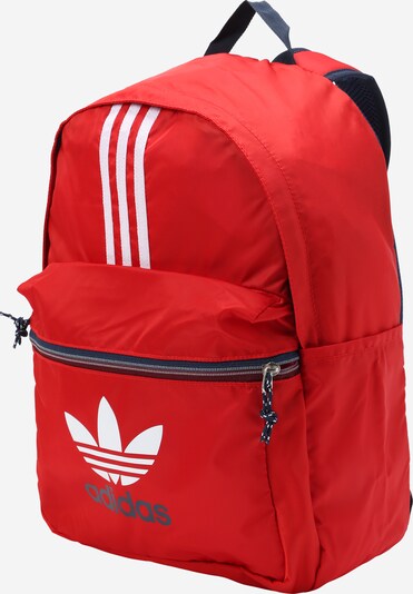 ADIDAS ORIGINALS Rucksack 'Adicolor Archive' in rot / schwarz / weiß, Produktansicht