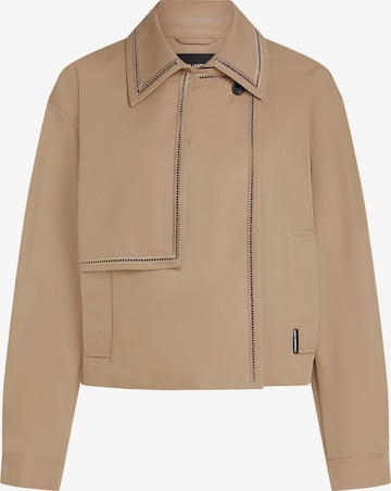 Karl Lagerfeld Välikausitakki värissä ruskea: etupuoli