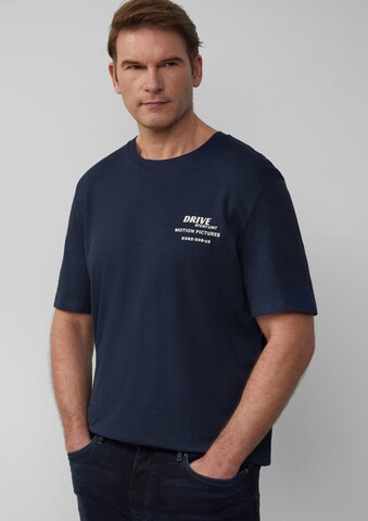 T-Shirt s.Oliver en bleu : devant