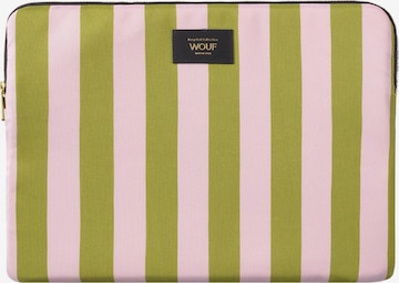 Sac d’ordinateur portable Wouf en rose : devant
