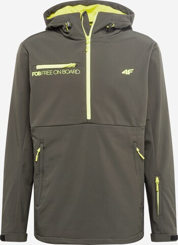 Veste outdoor 4F en vert : devant