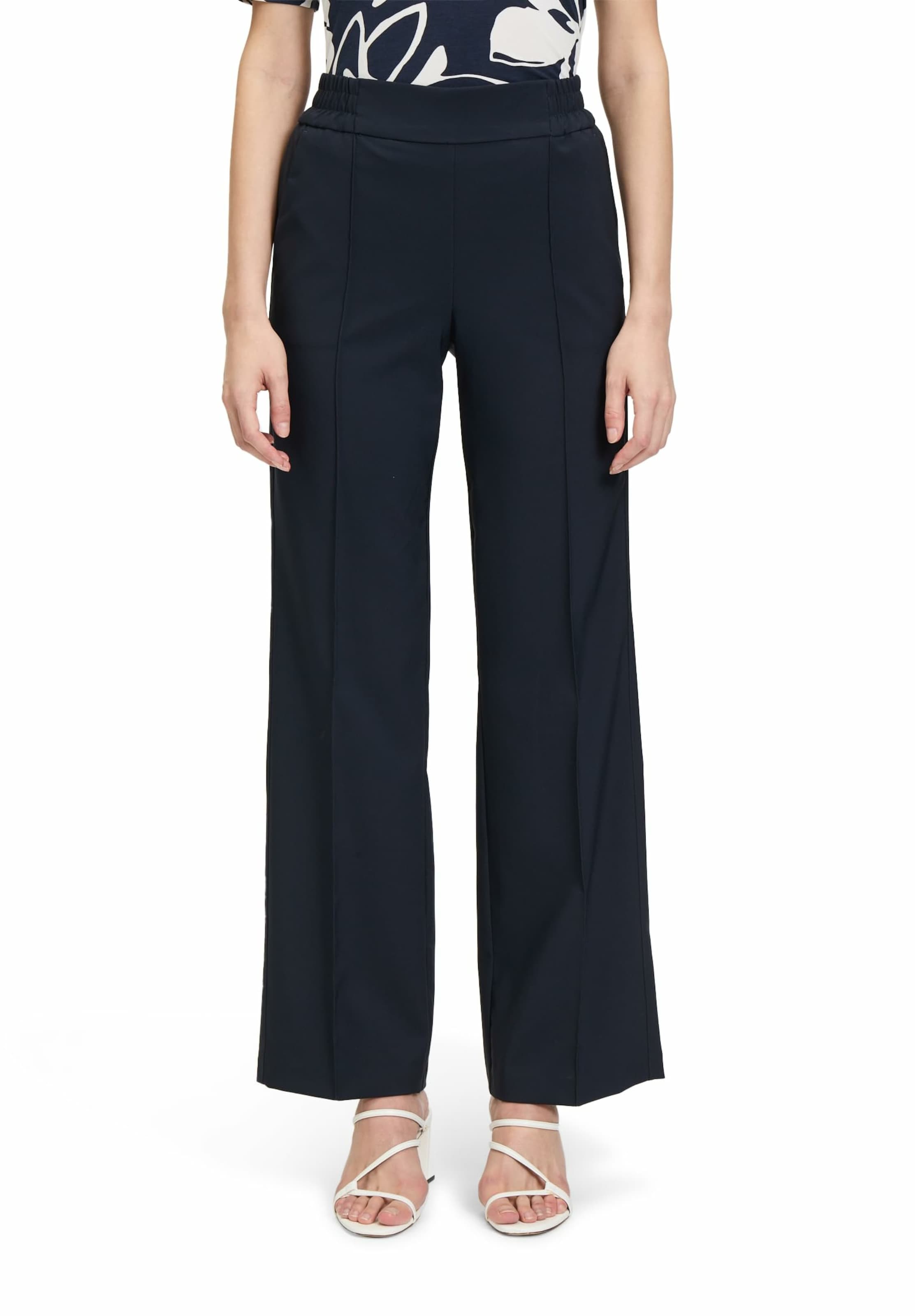 Betty Barclay Regular Pantalon in Blauw: voorkant