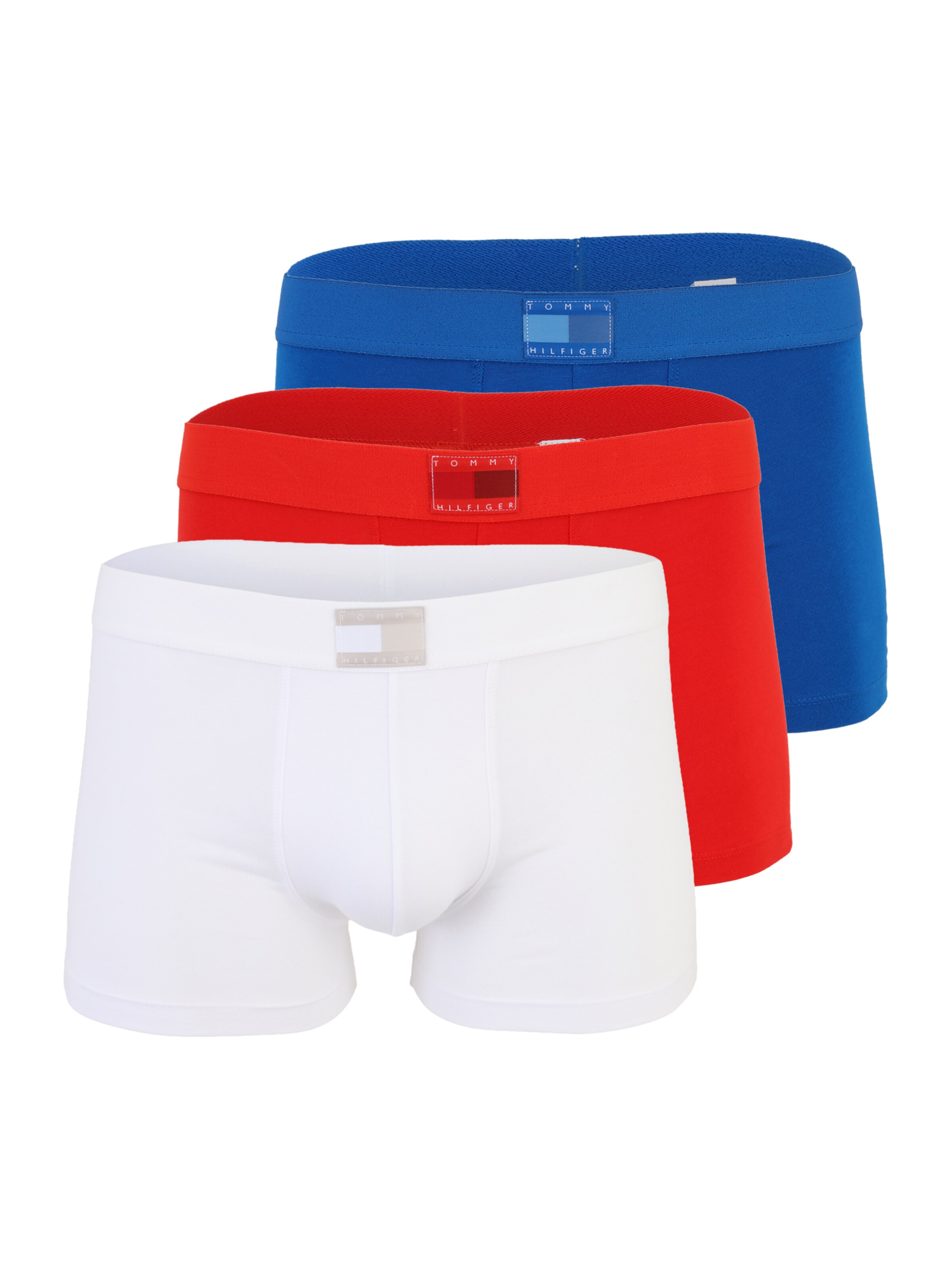 Tommy Hilfiger Underwear Bokseršorti, krāsa - zils / sarkans / balts, Preces skats