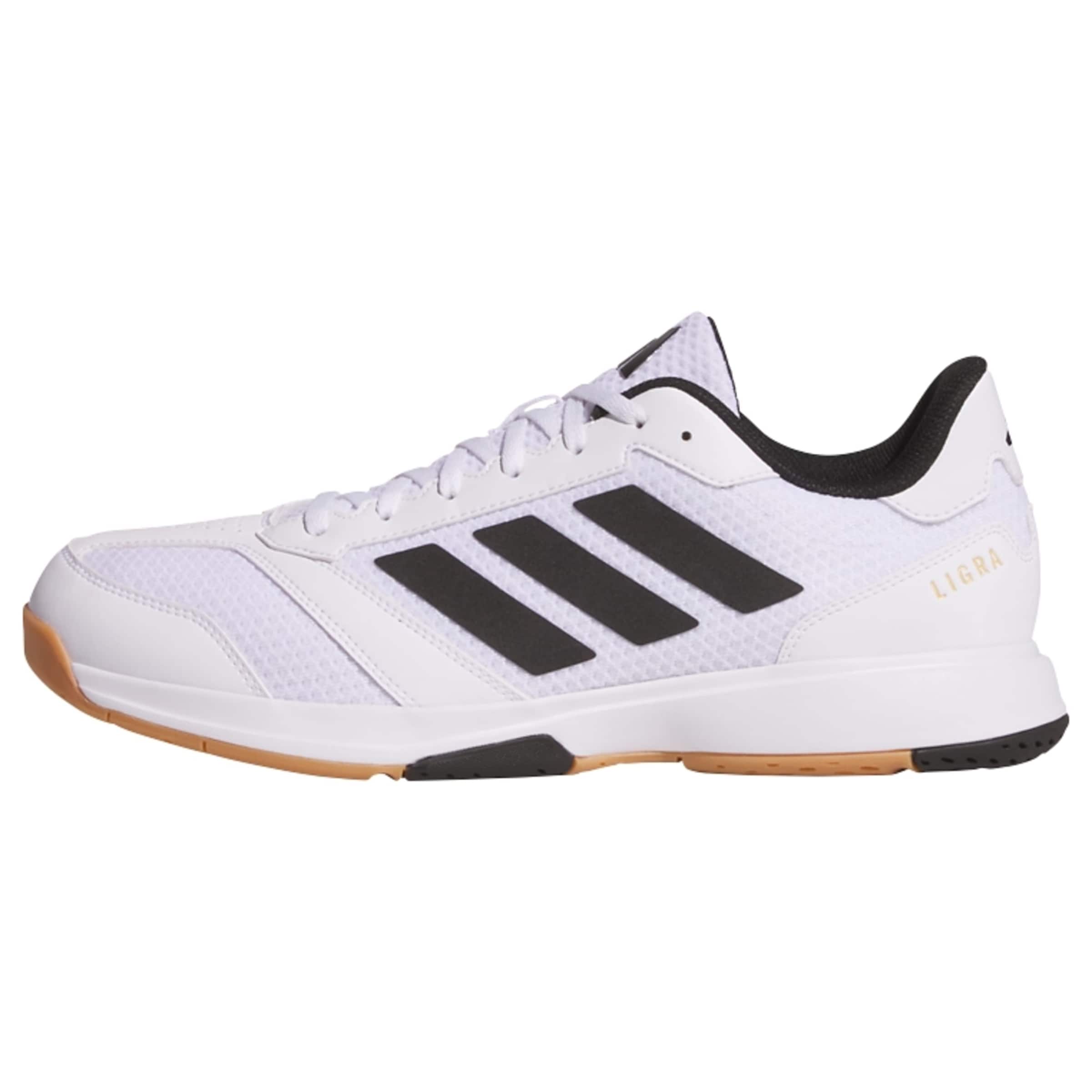 Chaussure de sport 'Ligra 8' ADIDAS PERFORMANCE en blanc : devant