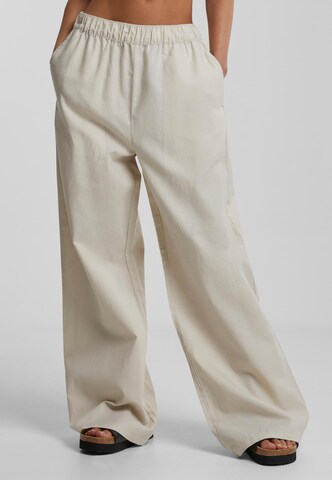 Urban Classics Wide Leg Hose in Beige: predná strana