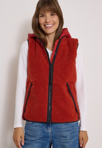 CECIL Vest in Red: front
