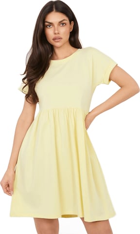 amorubi.com Dress in Yellow: front