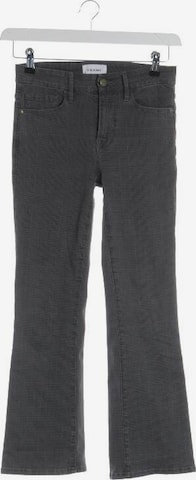FRAME Pants in XXS in Grey: front