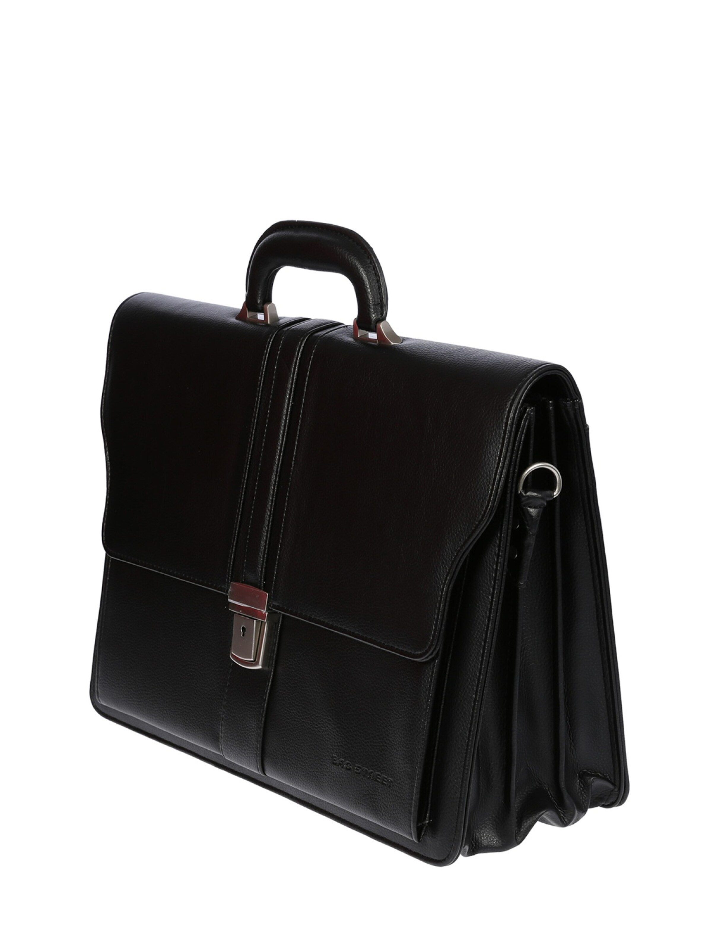 Christian Wippermann Aktenkoffer 'Aktentasche Tasche Messenger Laptop Leder Optik'‌ in Schwarz