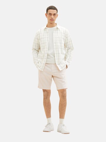 TOM TAILOR Regular Shorts in Beige