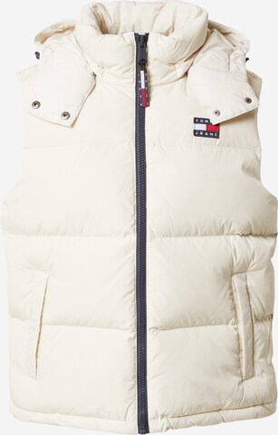 Tommy Jeans Väst 'Alaska' i beige: framsida