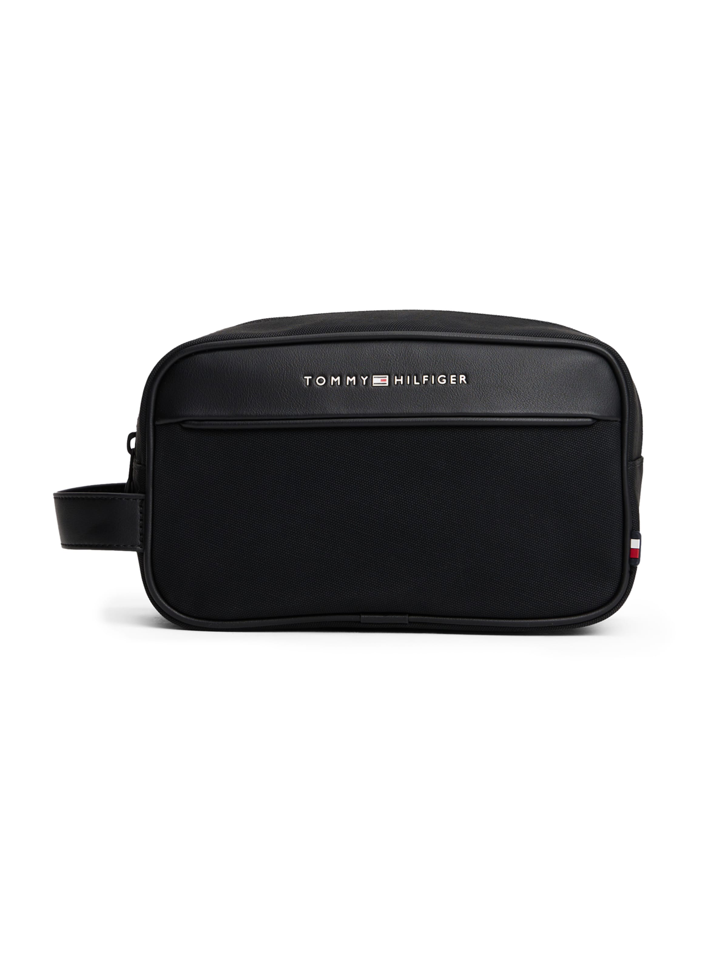 TOMMY HILFIGER Laundry bag in Black: front