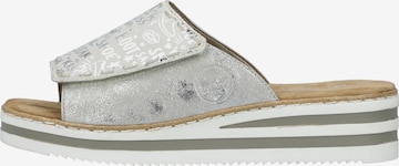 Rieker Pantolette in Silber