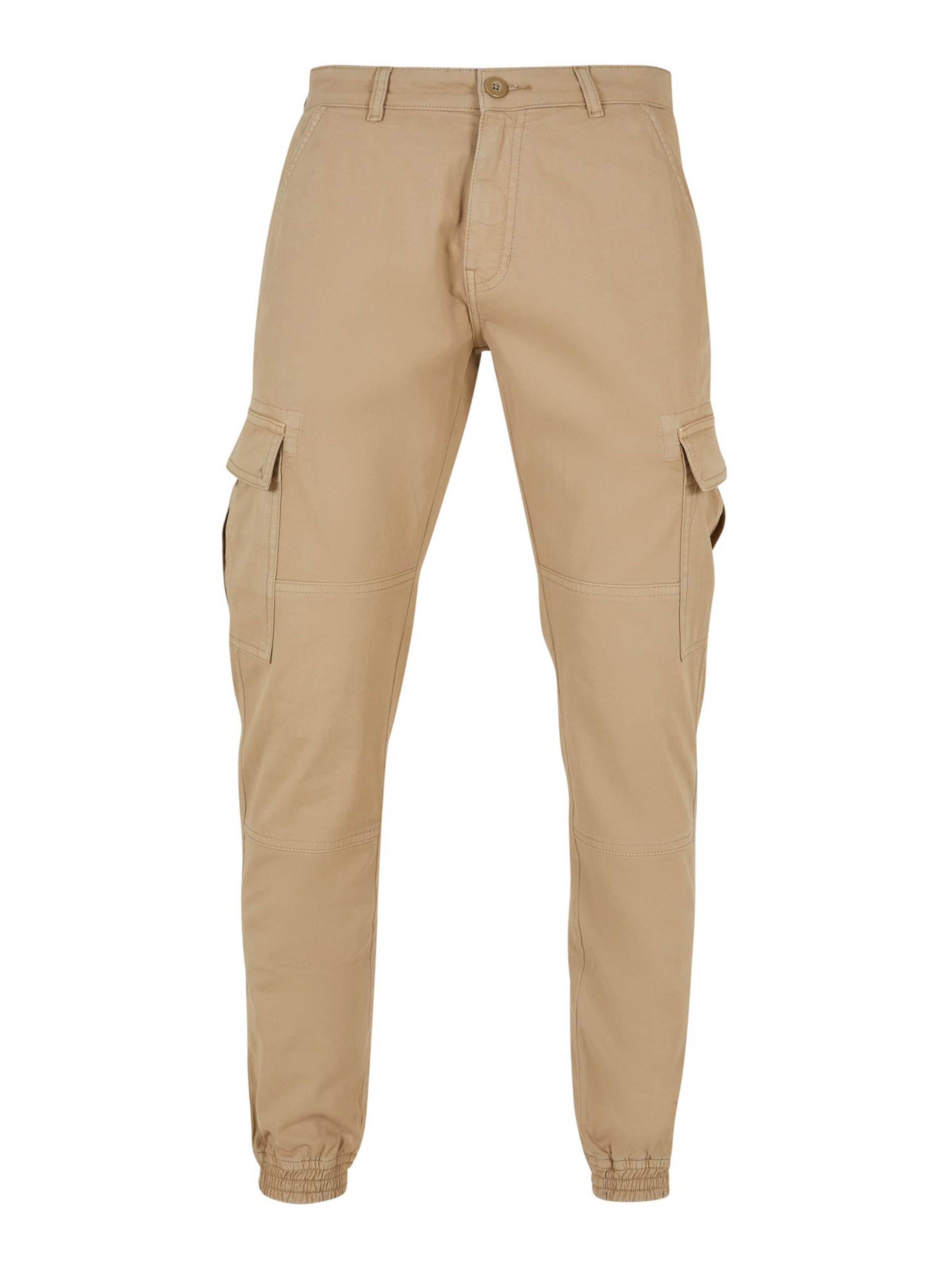 Pantaloni cargo di Urban Classics in beige: frontale