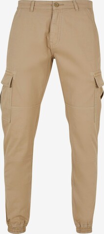 Pantaloni cargo di Urban Classics in beige: frontale