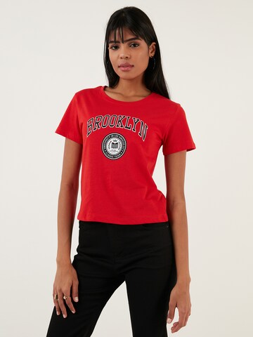 T-shirt LELA en rouge