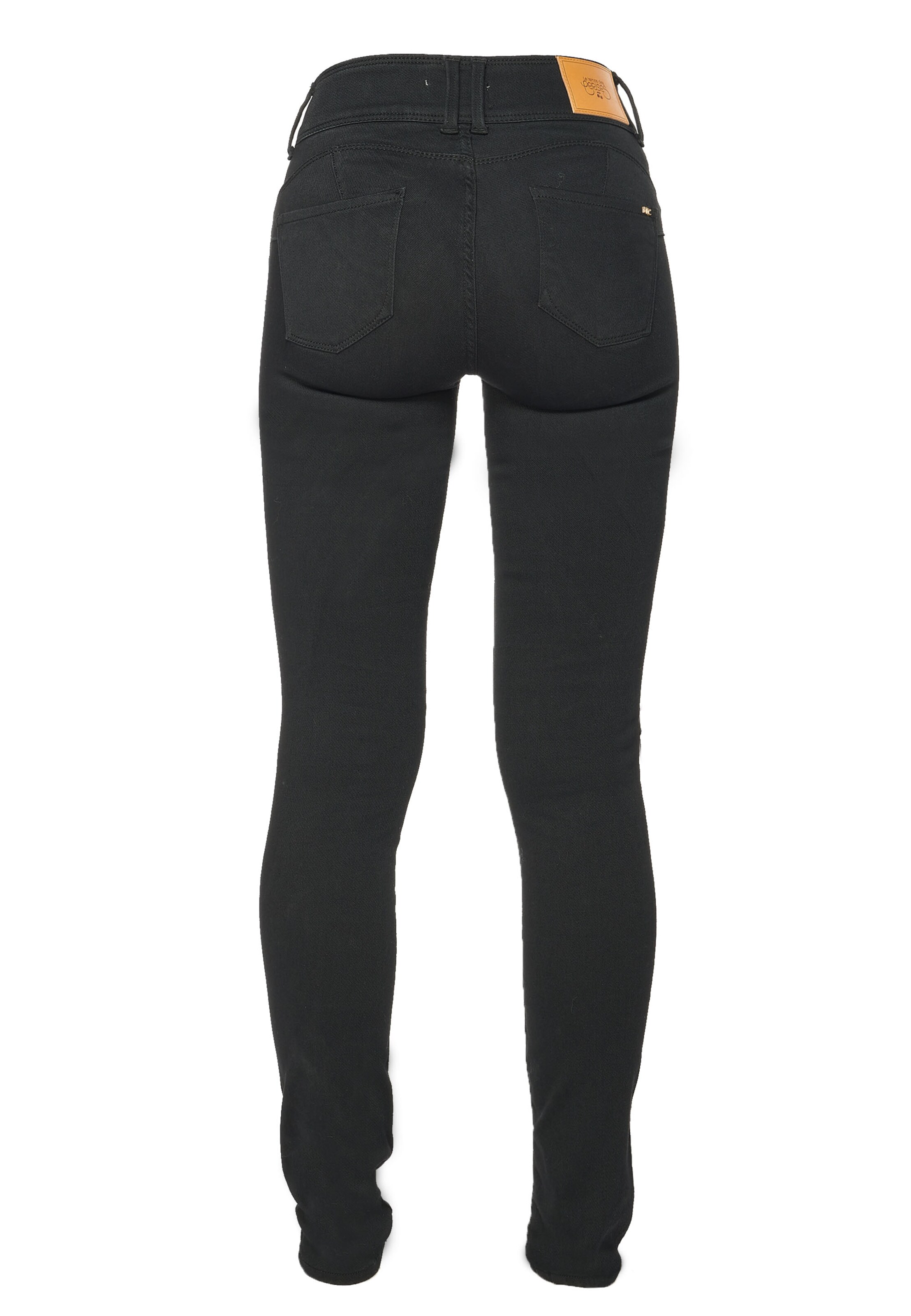 Skinny Jean 'ULTRAPUL' Le Temps Des Cerises en noir