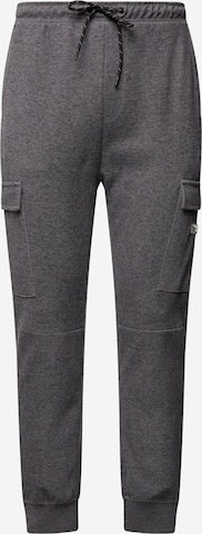 JACK & JONES Tapered Cargo Pants 'GORDON' in Grey: front