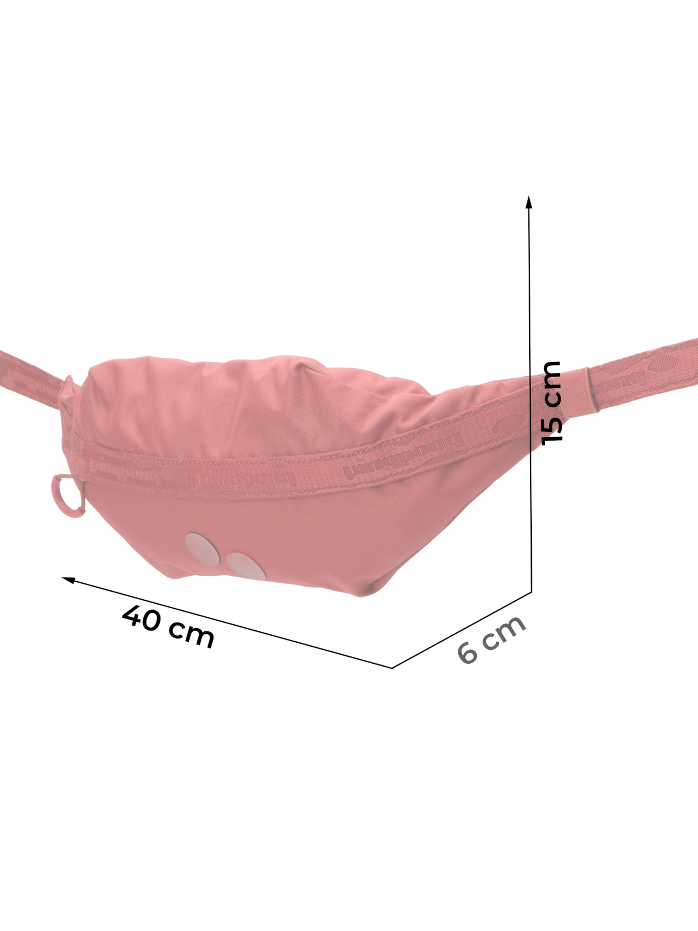 Borsetă 'BRIK' de la pinqponq pe roșu