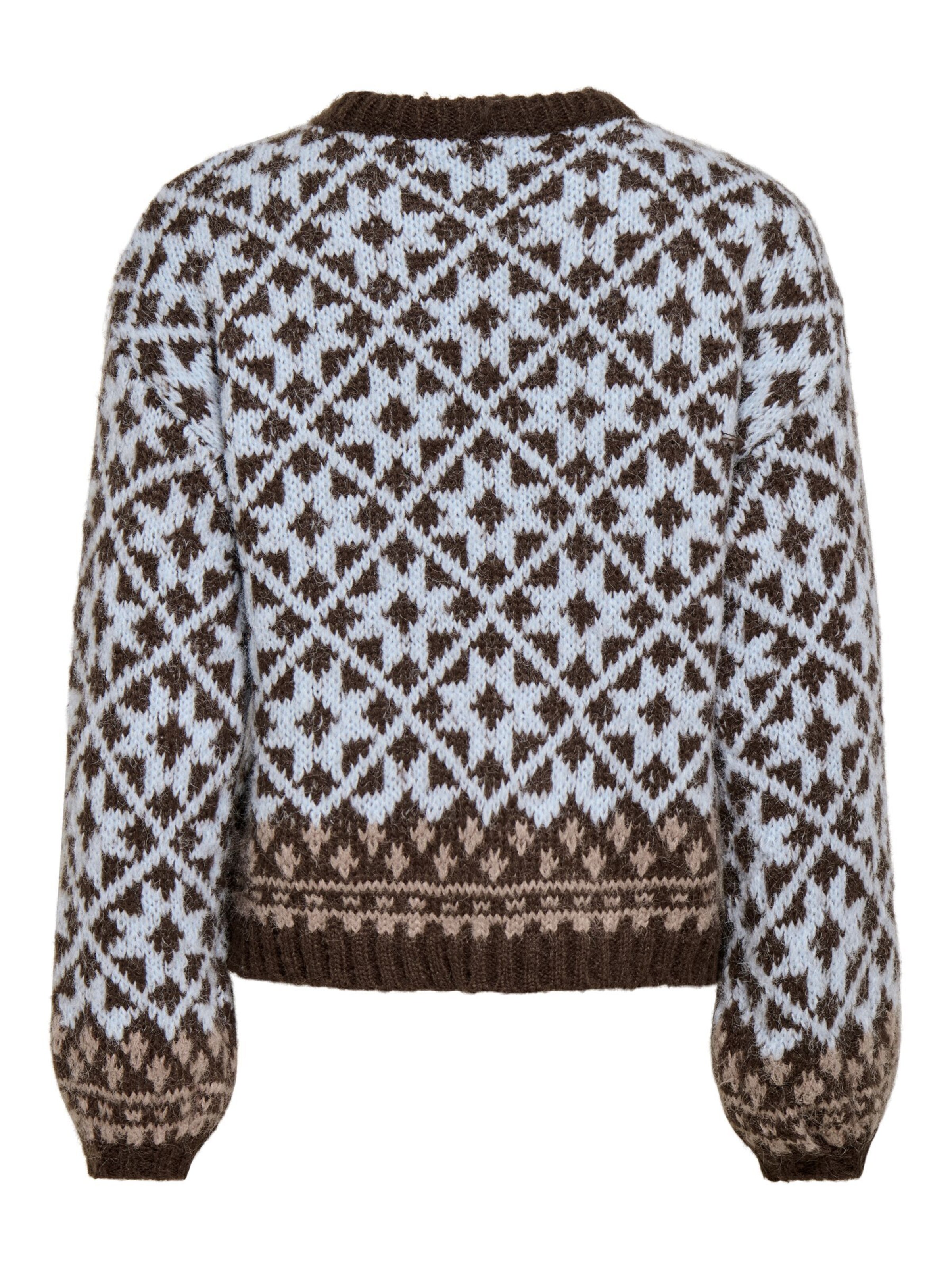 ONLY - Jersey 'CARO' en marrón