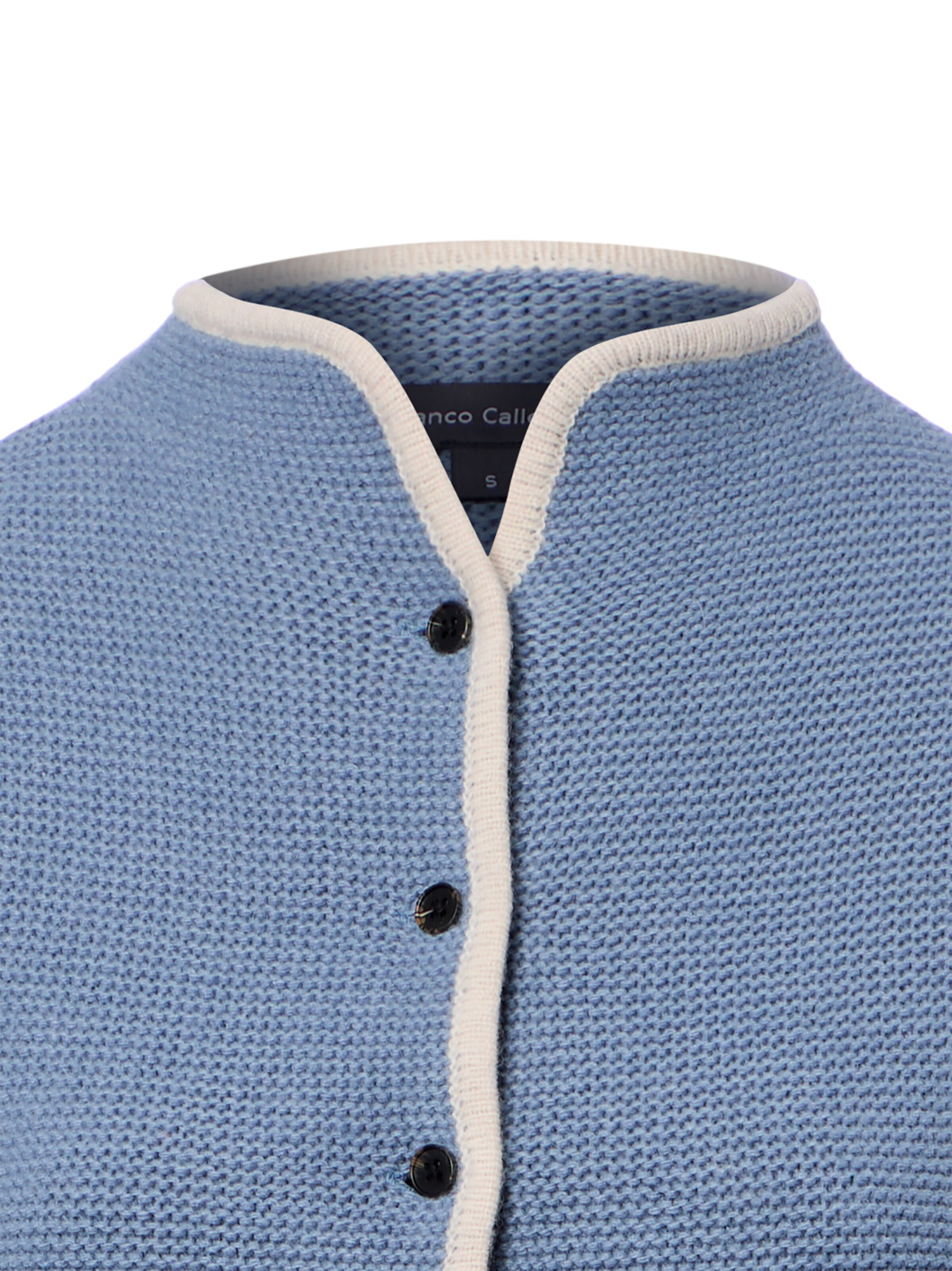Cardigan Franco Callegari en bleu