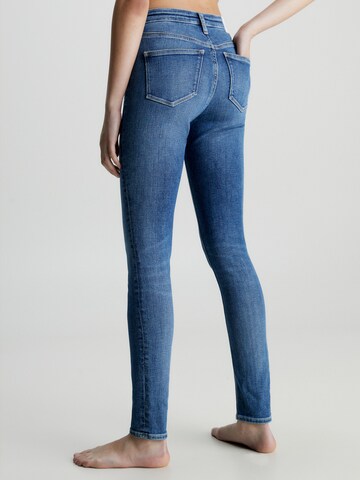 Calvin Klein Jeans Skinny Džíny – modrá