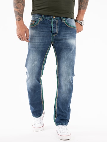 Rock Creek Loose fit Jeans in Blue: front