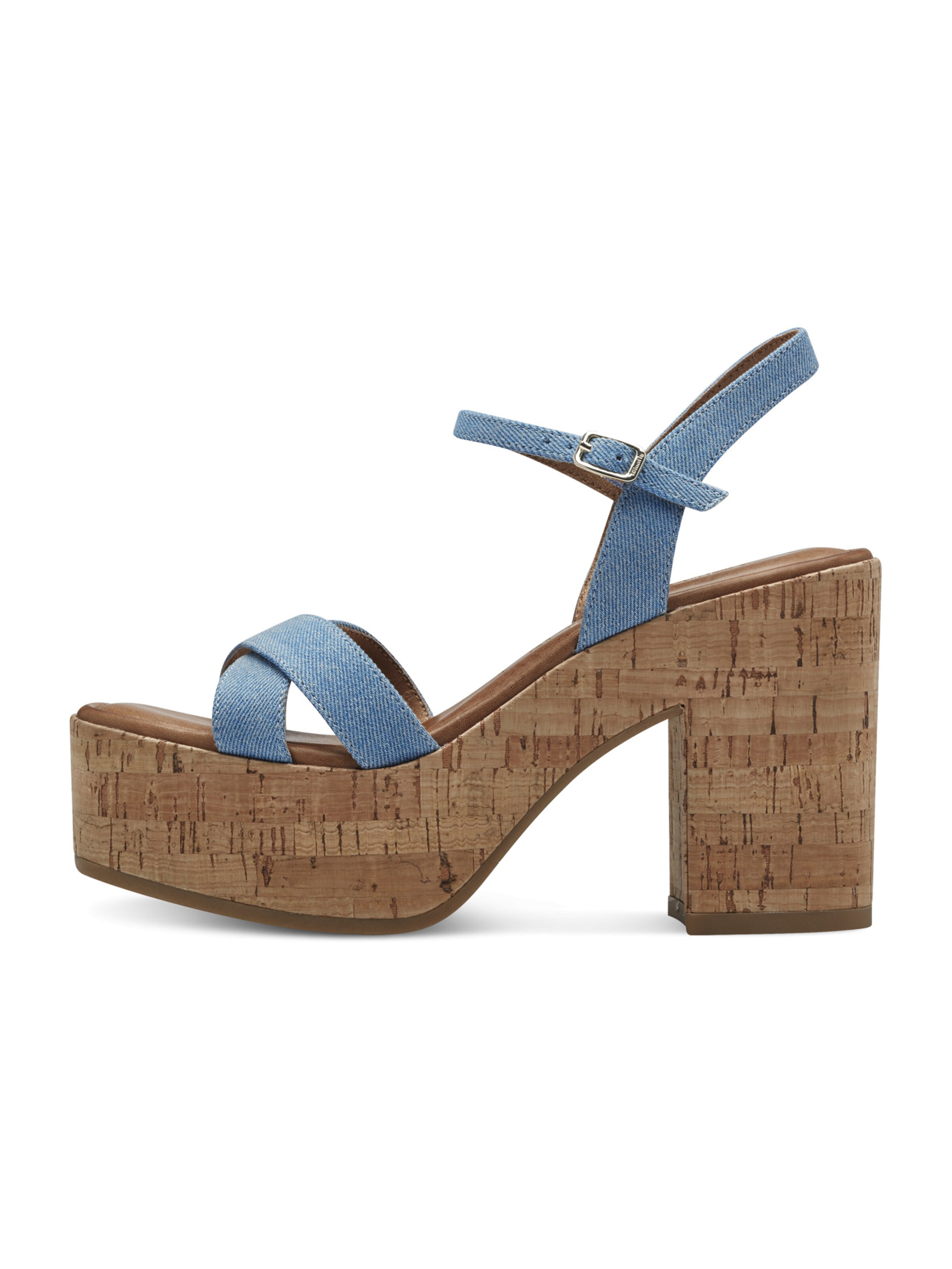 Sandales à lanières Tamaris en bleu