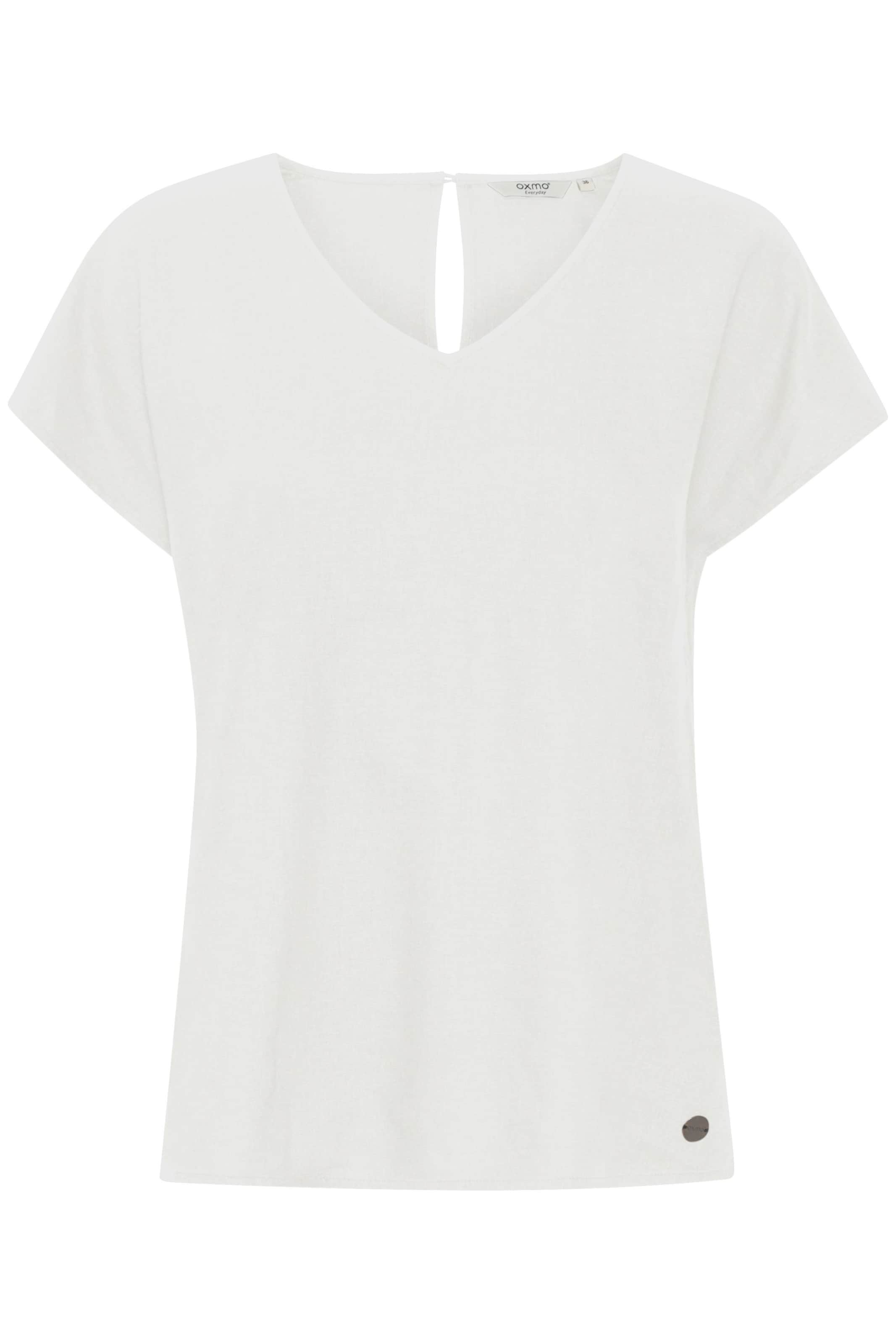 Chemisier Oxmo en blanc : devant