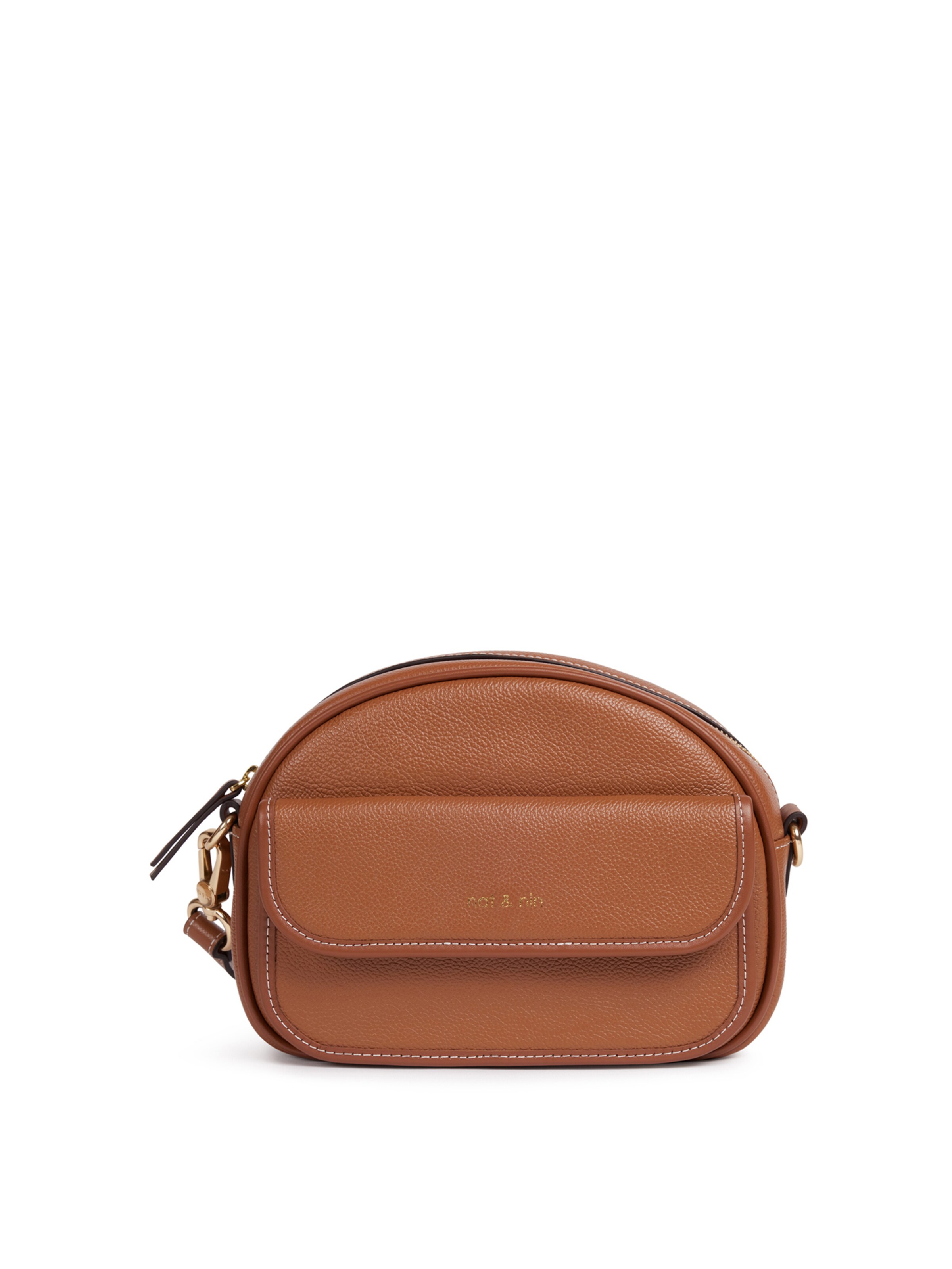 Nat&Nin Umhängetasche 'Judy' in Braun: Vorderseite