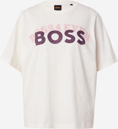 BOSS T-Shirt 'Etabacky' in dunkellila / rosa / weiß, Produktansicht