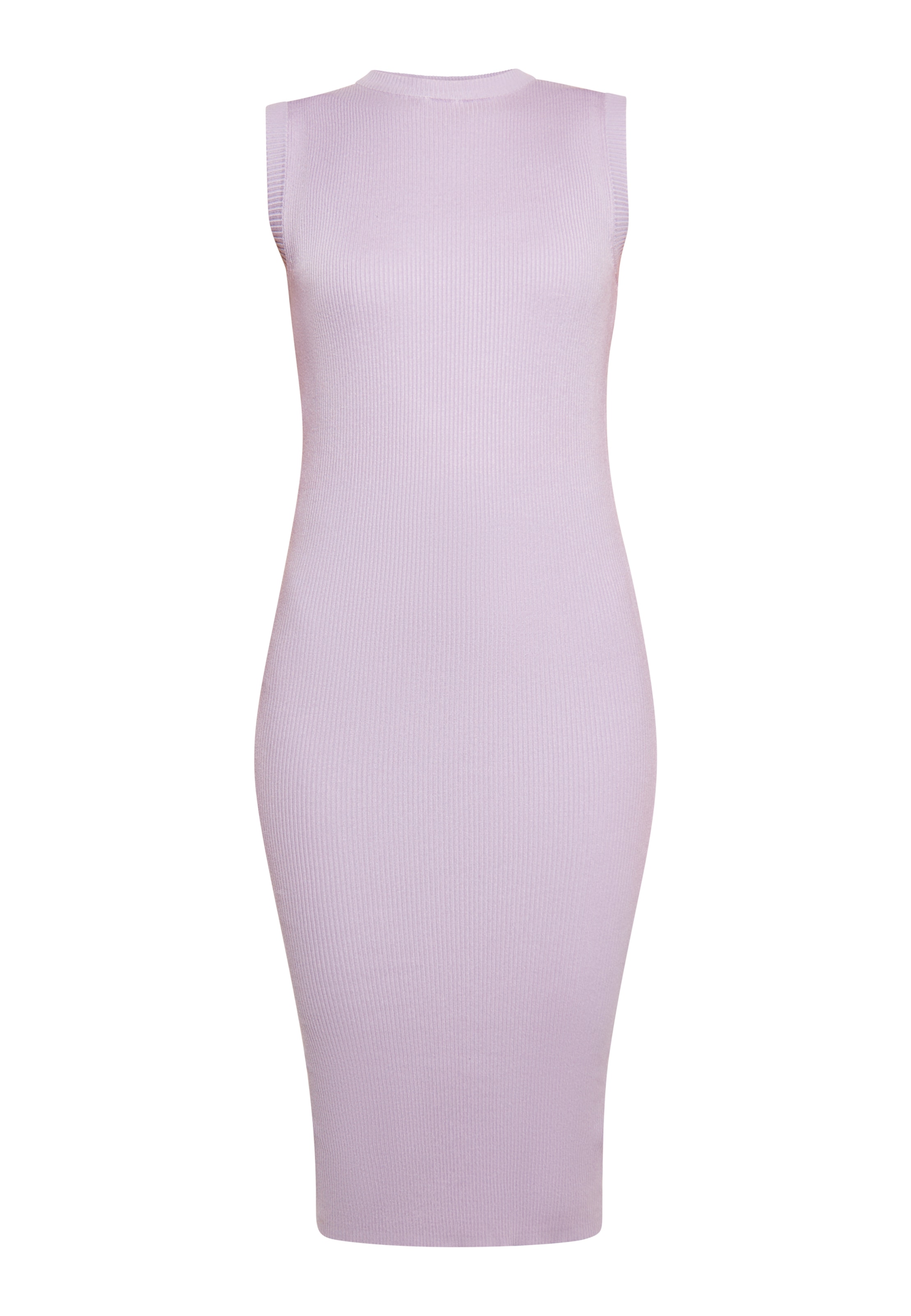 NAEMI Плетена рокля в лилав: отпред