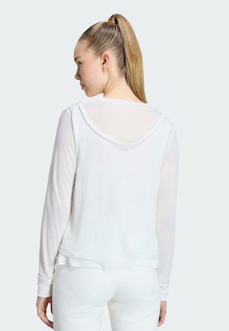 ADIDAS SPORTSWEAR Functioneel shirt 'Soft Lux' in Wit