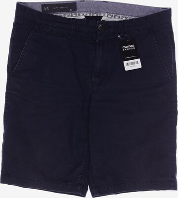 ARMANI EXCHANGE Shorts in 32 in Blue: front