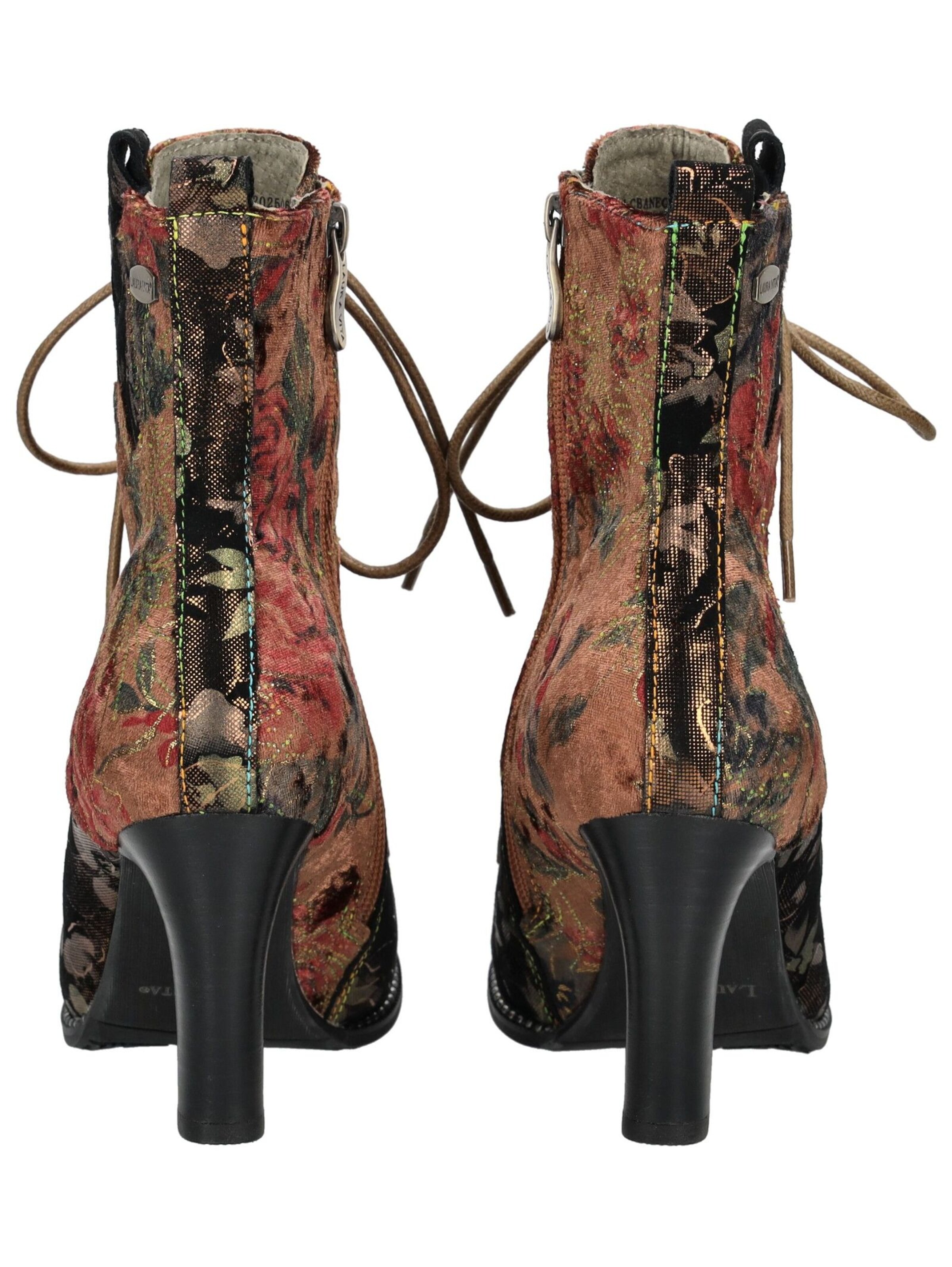 Bottines à lacets Laura Vita en bronze