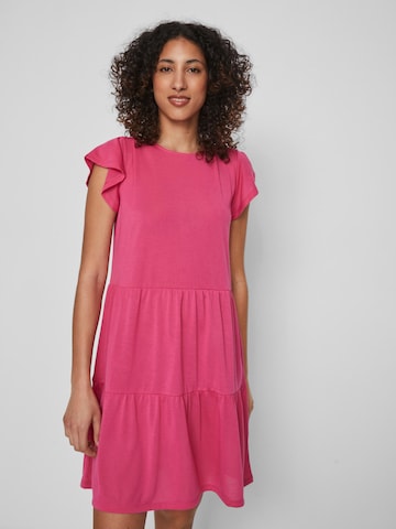 VILA Letní šaty 'SUN' – pink: přední strana